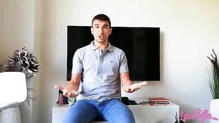 The HR manager got fucked by a young guy in the pussy licking scene