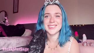 Princess gets her asshole gapped by the Anal Fuck Machine Dragon on Filthy Amateur