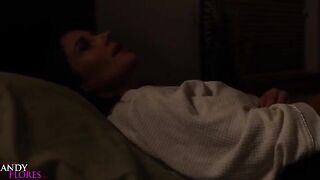 Hot and horny teacher shared a hotel bed with a student in HD