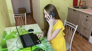 My computer broke down, so I called a friend to fix it, and he screwed me