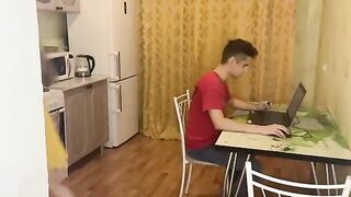 My computer broke down, so I called a friend to fix it, and he screwed me