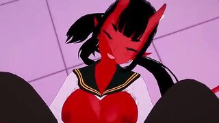 The succubus is hot and horny, let's fuck her