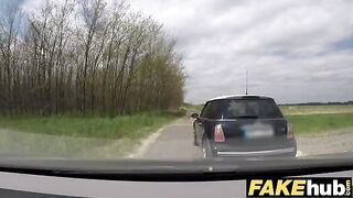 Fake cop unregistered driver creampied by a cop