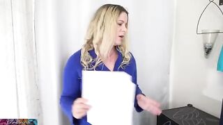 Stepmom helps her stepson with a heavy college schedule