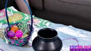 Step-sis challenges her bro to find her egg to get magic powers secrets