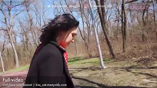 Let's walk in Nature - Public Agent PickUp Russian Student for sex