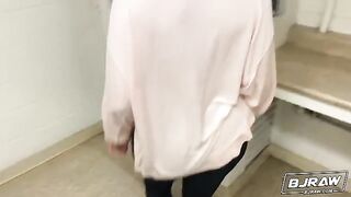 Siri Dahl gets her mouth filled with cum in this hot BJRAW scene