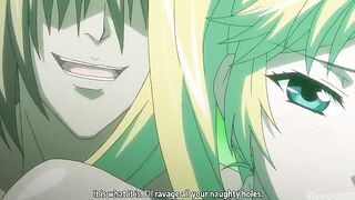 Hentai girl with big ass gets double penetrated