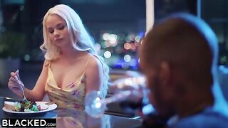 Pressure proved why Elsa is a bad girl in this steamy interracial encounter
