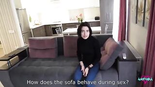 The cheating real estate agent has sex with her client in 4K quality