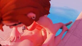 Wendy Corduroy 3D sound version - Gravity Falls anime with a big ass animation