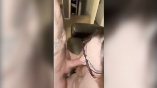A wife cheats on her husband with a tattooed guy while he's away