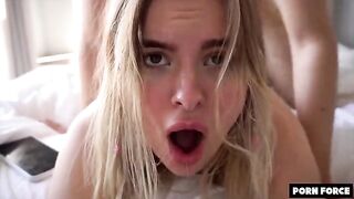 Hard slapping fuck for a sexy teen Miradavid