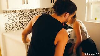 Husband rewarded with sex for doing a household chore