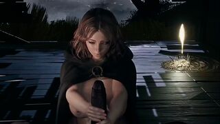 Melina gets fucked hard and creampied in this hot Elden Ring animation