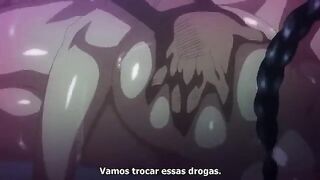 Hentai anime Jashin Shoukan Ikenie Gishiki Ep.2 with xxx content