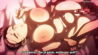 Hentai anime Jashin Shoukan Ikenie Gishiki Ep.2 with xxx content