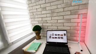 A stepson got caught jerking off to pictures of his hot stepmom in a private video