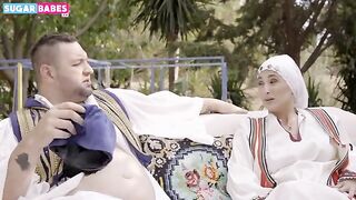 Greek farmer gives his land to a hot mature in Sugarbabestv scene