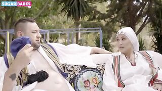 Greek farmer gives his land to a hot mature in Sugarbabestv scene