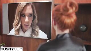 A hot mom named Lauren gets involved in a steamy situation with two guys