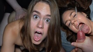 The sluttiest teen is being fucked without any mercy