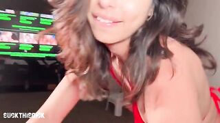 A sexy teen Latina, Reina Rae, gets fucked hard for the first time