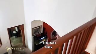 Mariana Martix was fucked by her stepbrothers while engaged in a family conversation
