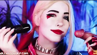 The guy gave a thick cock to the wet pussy of Harley Quinn cosplay