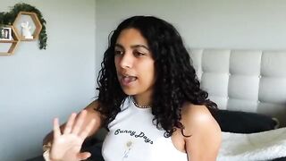 A couple has a conversation about the start of their relationship