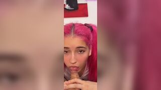Petit TikTok star Emma Fiore gets her pussy stuffed with cock in a steamy compilation