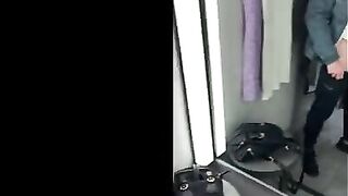 I made a big squirt and got fucked in the fitting room