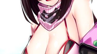 Las Vegas Bout Part 2: Okki (Osakabehime) - a breathplay-focused JOI scene