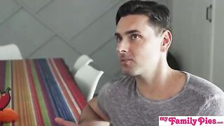 Alyx Star gets her juicy pussy smashed by horny stepbrother