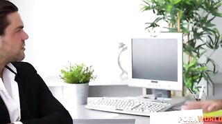 Latina secretary Susy Gala gets banged hard by her boss in the office