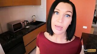 Step mom was handcuffed when her step son found her in a compromising position