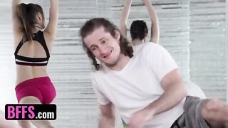 Yoga master fucked his students and instructor in hardcore action