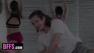 Yoga master fucked his students and instructor in hardcore action