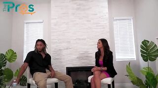 The Pros Episode 01 - Armani Black gets her tight ass gapped by Derek Savage’s massive BBC