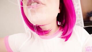 Talk dirty to me with this cum-covered slutty compilation