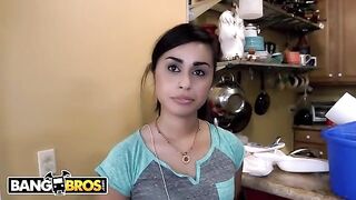 Hot Latina maid Eva Saldana gets fucked hard by Sean Lawless