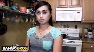 Hot Latina maid Eva Saldana gets fucked hard by Sean Lawless