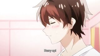 The red-haired tsundere receives a relaxing massage before engaging in intense action
