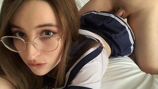 A stepsister shoots a home video after graduation, getting wild - BellaMurr