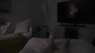 My new step mom is a thick blonde MILF teacher who fucks me hard