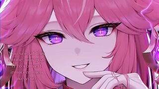 Yae Miko's 5-minute climax promise with her feet, a foot fetish delight