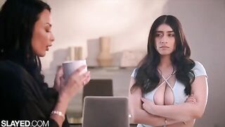 A teacher gives a student a lesson in intimacy, showcasing stunning chemistry