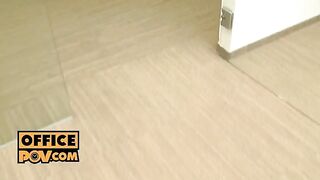 Aletta Ocean, the busty boss, fucked her employee in POV