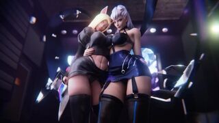 OUT Meet N Greet Part 2 Ahri Evelynn - a hot hentai cartoon scene
