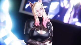OUT Meet N Greet Part 2 Ahri Evelynn - a hot hentai cartoon scene